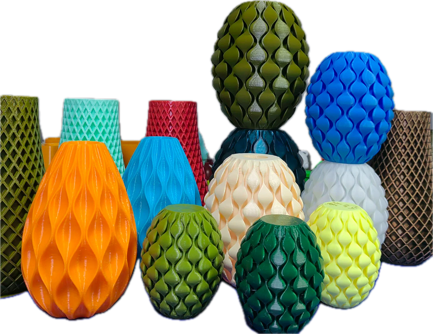 Coloured 3D Prints